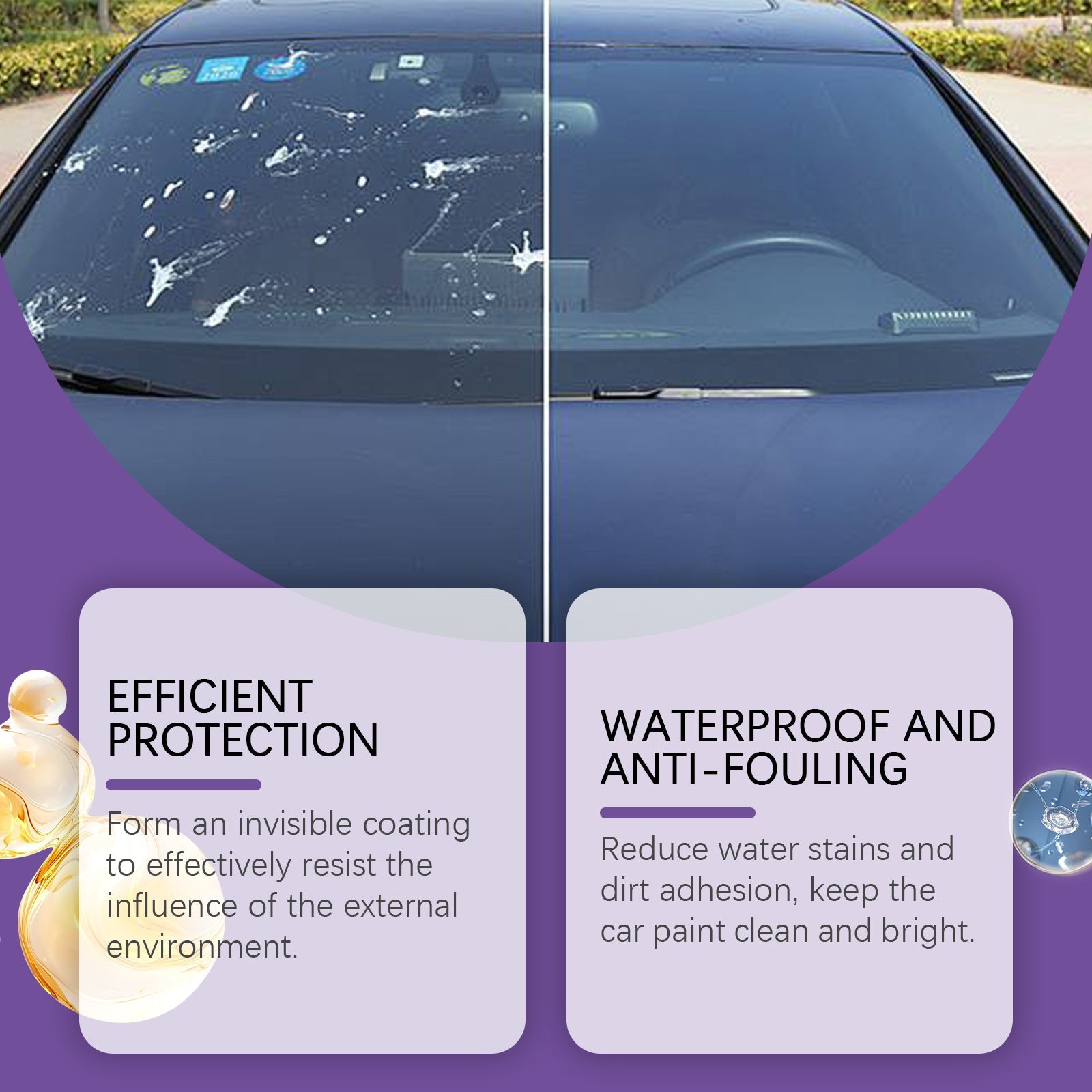 Car Coating Protective Spray Anti-Scratch Enhanced Gloss Paint Coating Spray Car Paint Maintenance