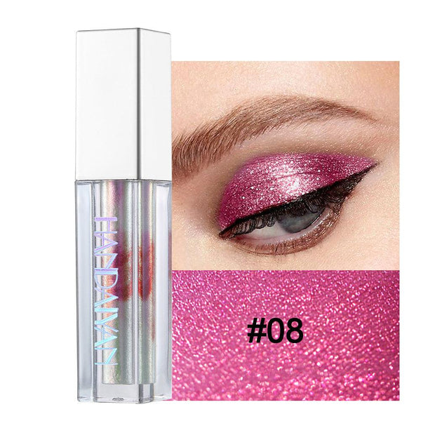 HANDAIYAN Eye Shadow Marble Liquid Eye Shadow Color Shine Diamond Chameleon Pearl Liquid Eye Shadow