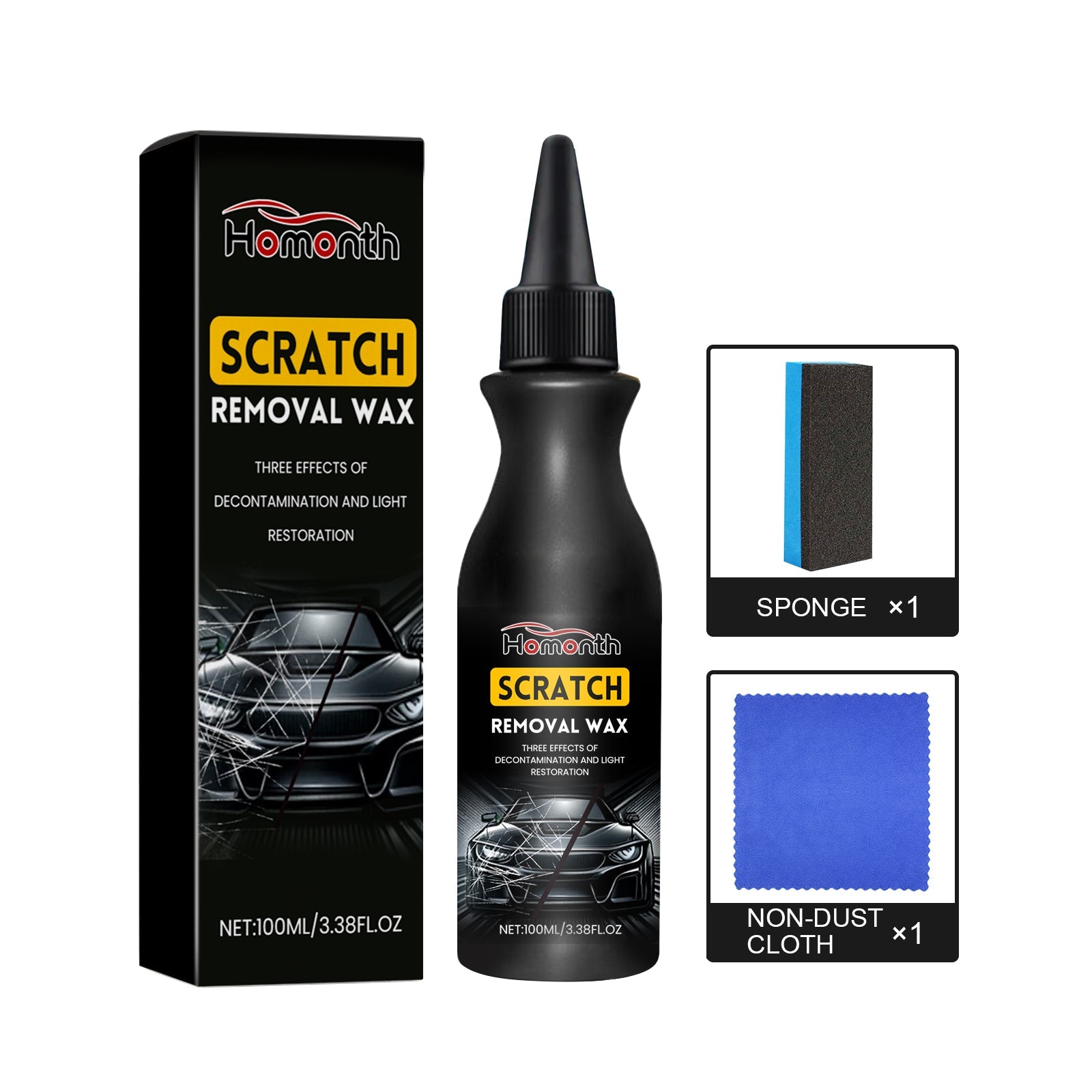 Car Scratch Remover, Car Paint Scratches Repair And Repair Paint Polishing And Refurbishing Maintenance Agent