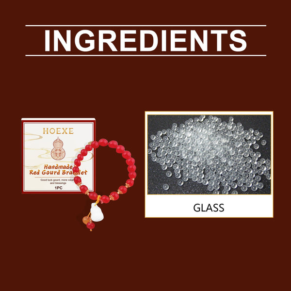 Handmade Red Gourd Bracelet Fashion Elegant Durable Niche Design Dating Red Bracelet