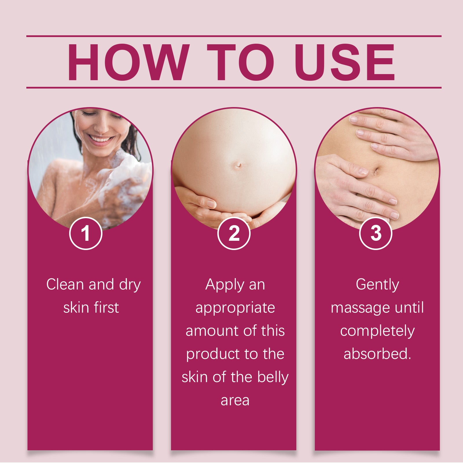 Skin Care Oil Moisturizes Postpartum Skin Fine Lines And Enhances Elasticity With A Moisturizing Cream For The Body