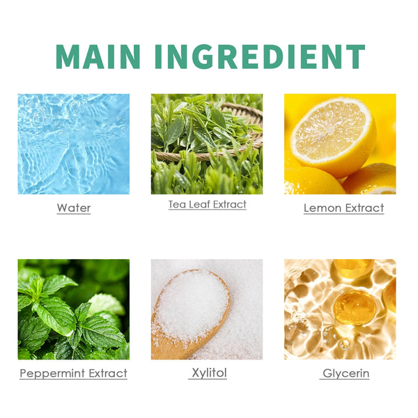 Teeth Whitening Mouth Spray, Clean Stains And Stones Fresh Breath Dental Care Spray