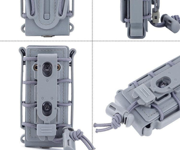 Live CS Tactical Waist Hanging Box 5.56&7.62 Elastic Scorpion Quick Pull Outdoor Multi purpose Kit