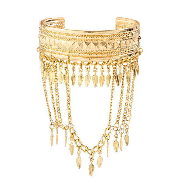 Western cowboy style metal tassel arm chain arm chain Dunhuang chain retro cross-border arm bracelet jewelry