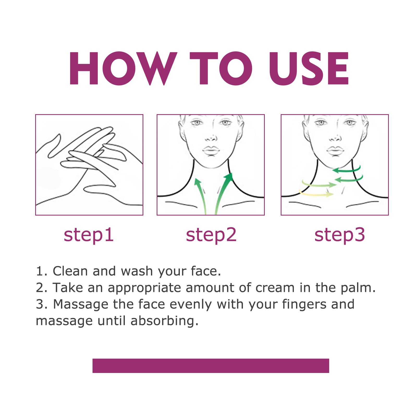 Hydrolyzed Collagen Neck Cream, Fade Neck Lines Shaping Swan Neck Smooth White Neck Cream