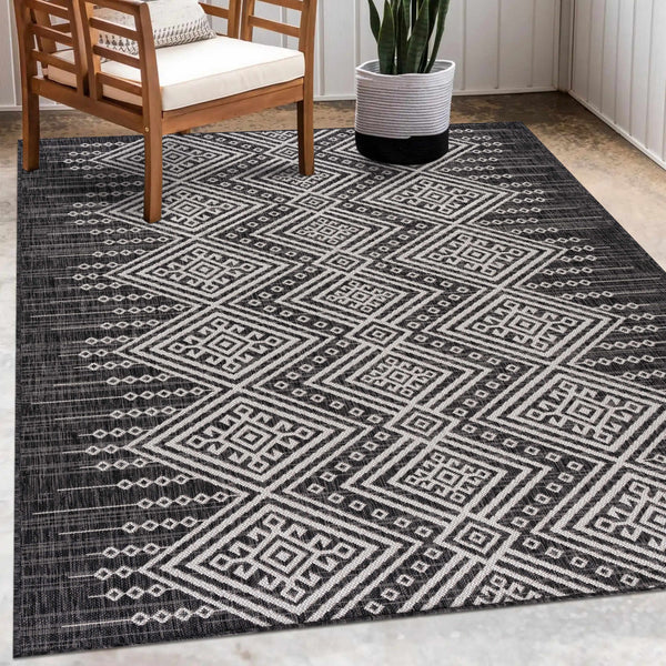 Frankville Black&White All Over Performance Rug