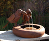 Folk Art Crows Fountain