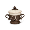 Acanthus Stoneware Covered Bowl