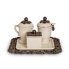 Acanthus Stoneware Coffee Service Set