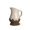 Acanthus Stoneware Pitcher