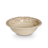 Acanthus Stoneware Salad Bowls, Set of 4
