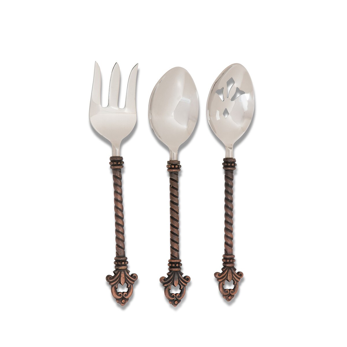 Fleur de Lis Hostess Serving Set, Set of 3