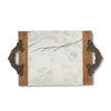 Acanthus Marble Charcuterie Tray