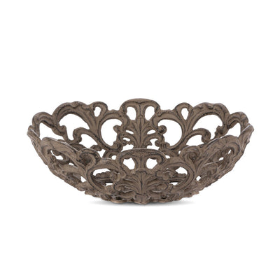 Acanthus Cast Aluminum Bowl