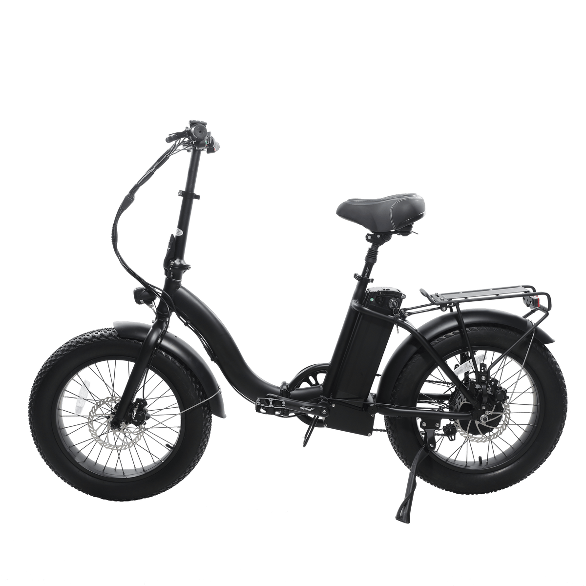 GlareWheel NEW EB-RE Folding Electric Bike 20'' Fat Tire