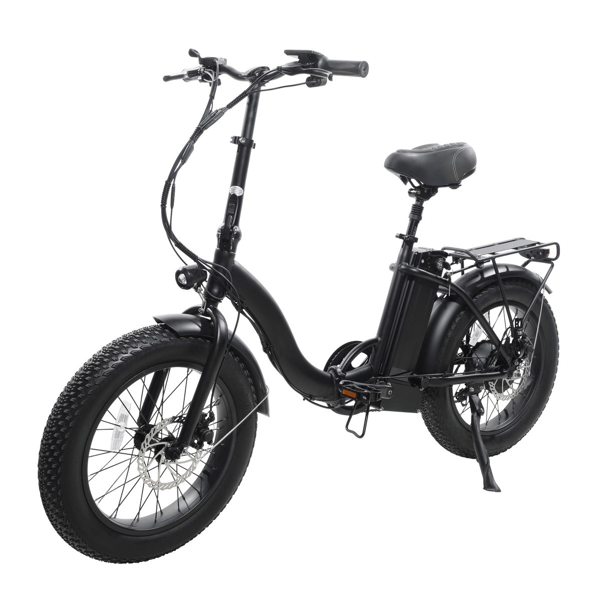 GlareWheel NEW EB-RE Folding Electric Bike 20'' Fat Tire