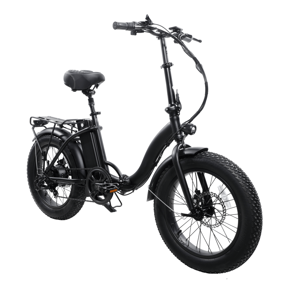 GlareWheel NEW EB-RE Folding Electric Bike 20'' Fat Tire
