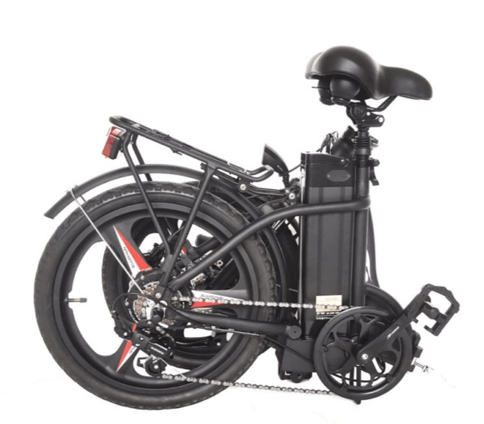 GlareWheel NEW EB-RE Folding Electric Bike 20'' Fat Tire