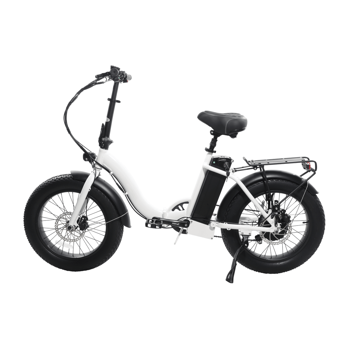 GlareWheel NEW EB-RE Folding Electric Bike 20'' Fat Tire