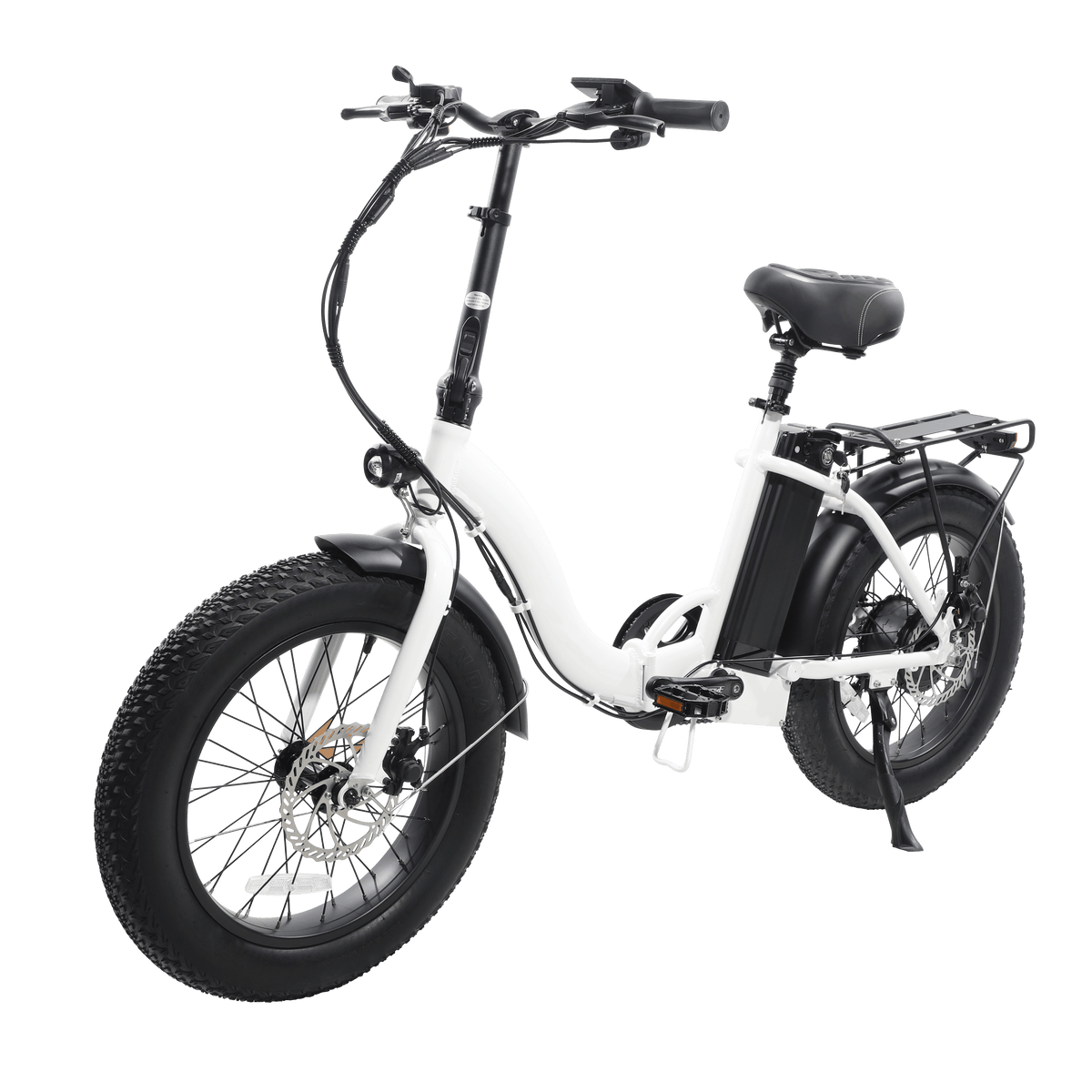 GlareWheel NEW EB-RE Folding Electric Bike 20'' Fat Tire
