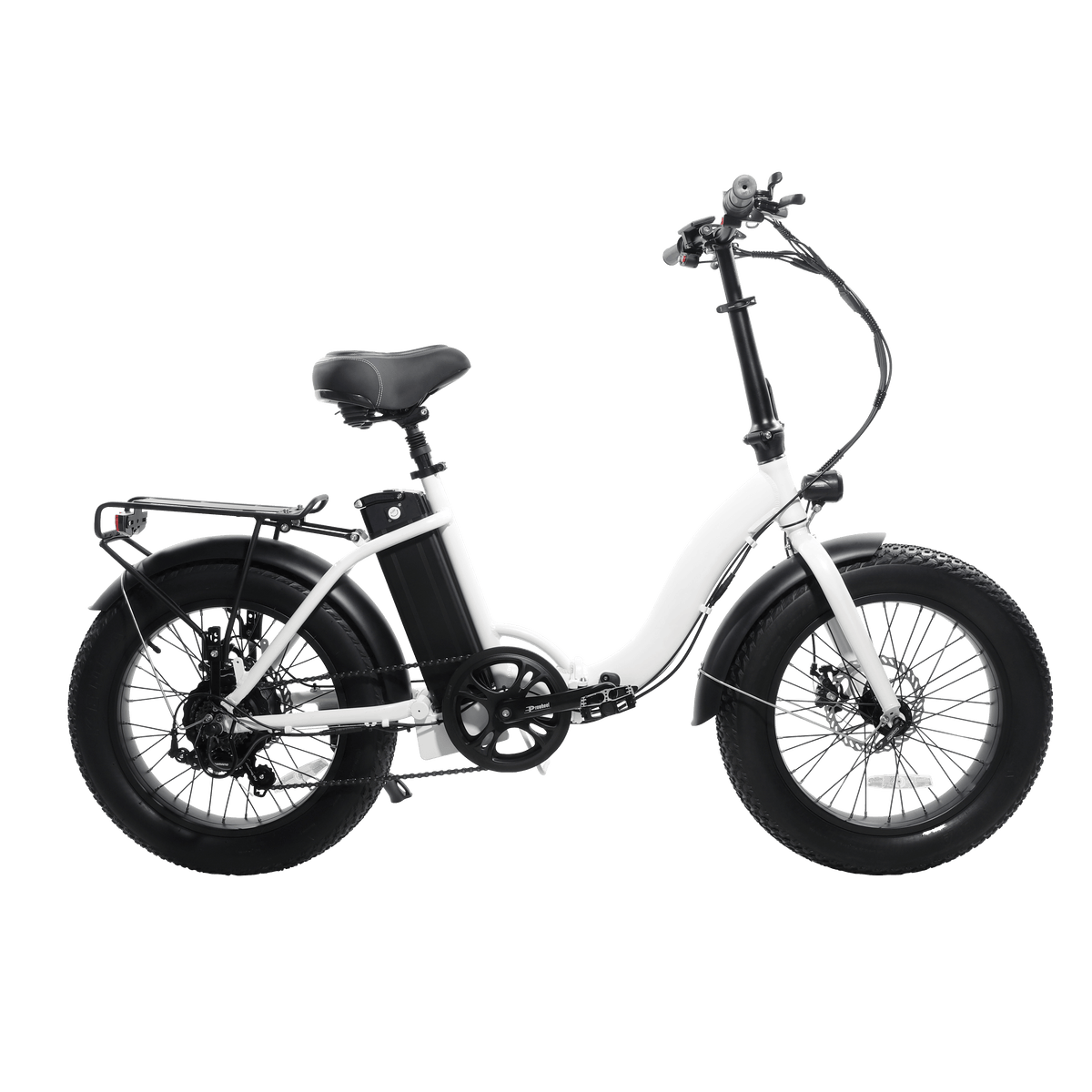 GlareWheel NEW EB-RE Folding Electric Bike 20'' Fat Tire
