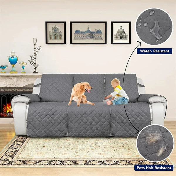 1 2 3 Seater Water Repellent Recliner Sofa Covers Pet Kid Sofa Mat Lazy Boy Armchair Cover Relax Lounger Slipcover Couch Towel - Gifts for You 'n Me
