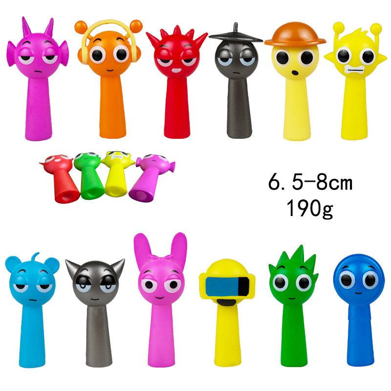 Rhythm Box Hand Office Boy Depler Simon Jevin Music Game Peripheral Model Ornament