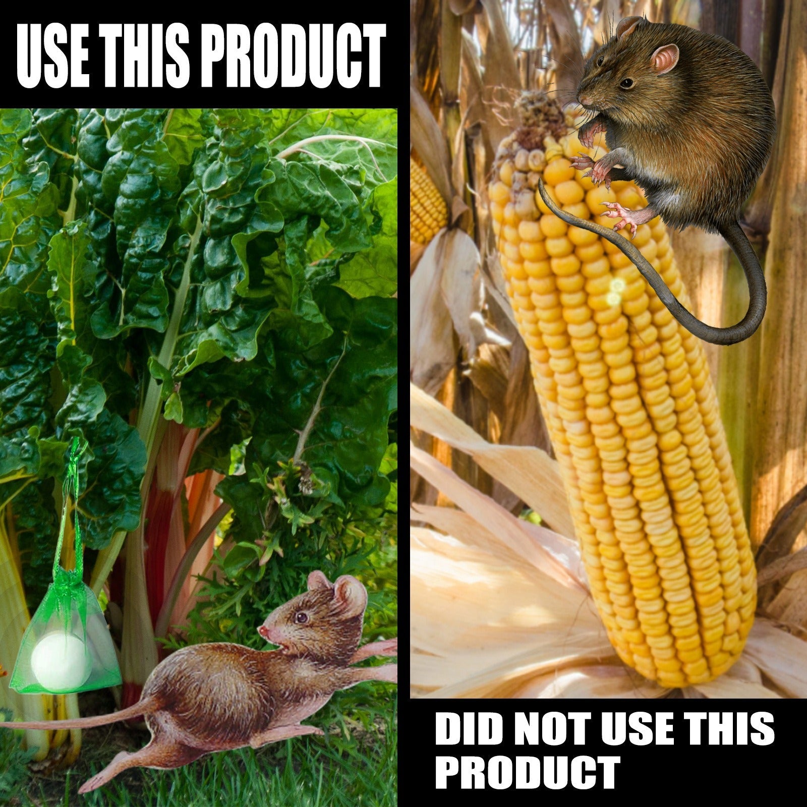 Mouse Repellent Mice Repellent for House Repel Mice Rats Rodent Control for Household Garden Yard Supplies