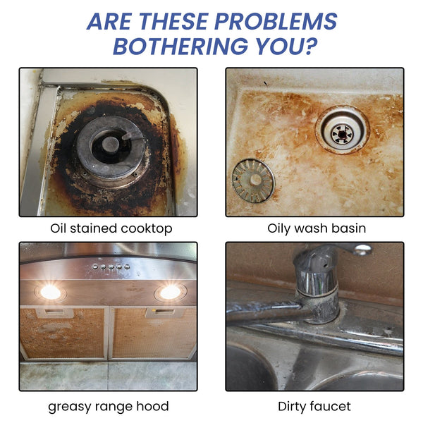 Kitchen Cleaning Effervescent Tablet Cooktop Tile Bathroom Kitchen Heavy Oil Dirt Stain Cleaning Effervescent Tablet