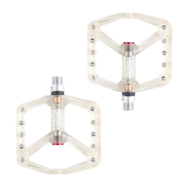 CNC Wide-faced PC Pedal Bicycle Pedal Road Mountain Bike Peilin Anti-Skid Pedal 2 Bearing Pedal