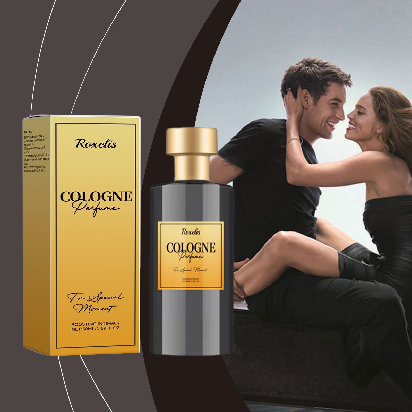 Perfumed Cologne Long-Lasting Fragrance Light And Fresh To Show Personal Charm Portable Cologne