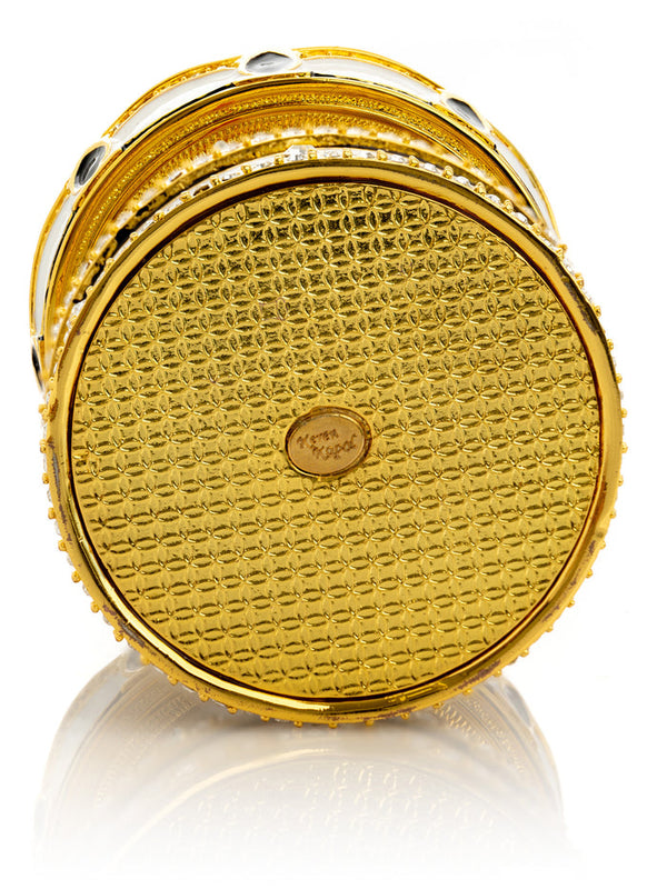 Black Musical Carousel with Spinning Royal Horses - Gifts for You 'n Me