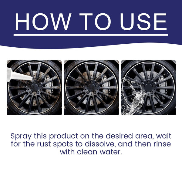 Anti Rust Lubricant, Automobile Wheel Reconditioning Plating Crystal Rust Care And Maintenance Cleaning Agent