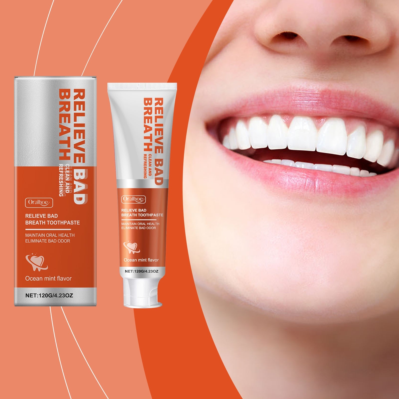 Clean Toothpaste Gentle Clean Care Teeth Bright Fresh Mint Oral Care Toothpaste