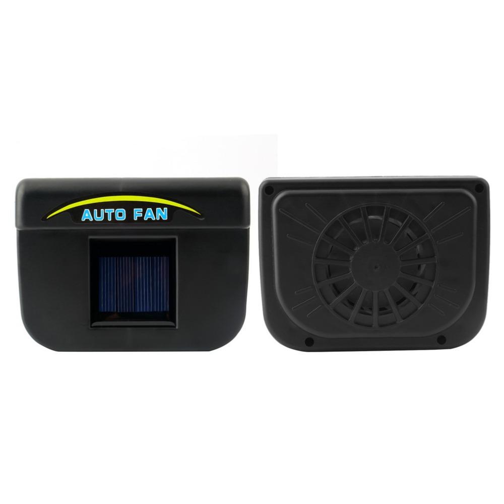 car ventilation fan Solar Sun Power Car Window Fan Auto Ventilator Cooler Air Vehicle Radiator vent With Rubber Stripping*
