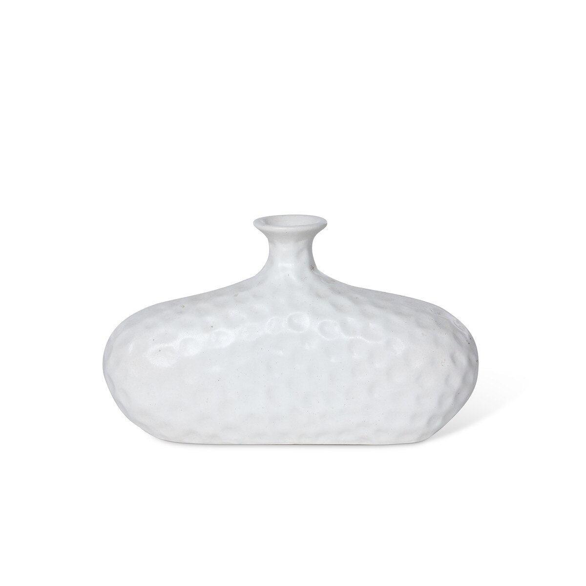 Seri Stoneware Oval Bud Vase