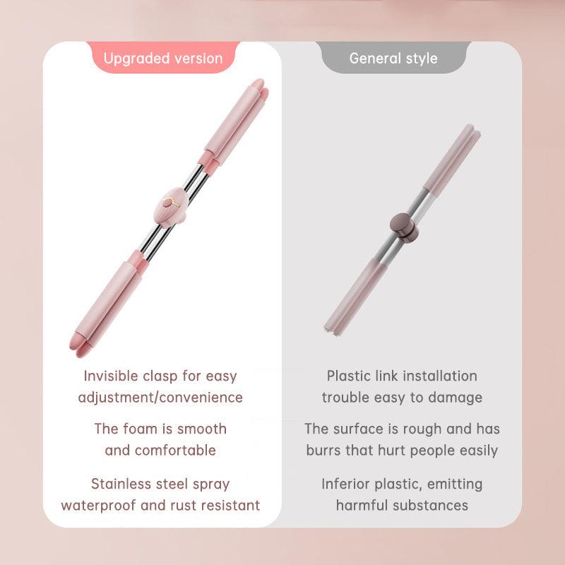 Adjustable open back shoulder stick correct hunchback correction cross yoga stick for corrective posture