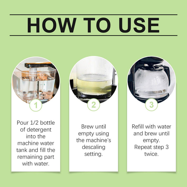 Coffee Machine Cleaner Removes Coffee Deposits Coffee Oil Stains Clean And Maintain Equipment