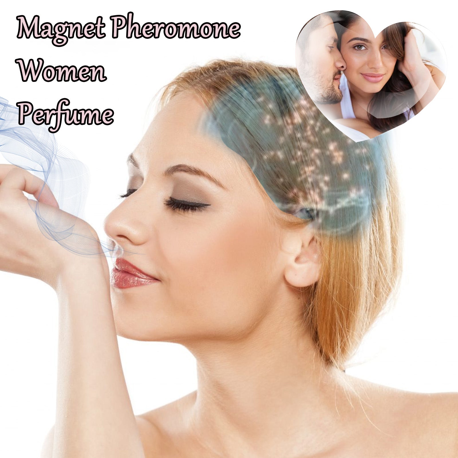 Magnet Pheromone, Lasting Fragrance Elegant Natural Fragrance Not Pungent Women's Charm Dating Perfume