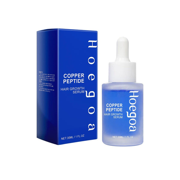 Copper Peptide Hair Serum Nourishes Scalp, Nurses Roots, Restores Fluffy And Strong Hair