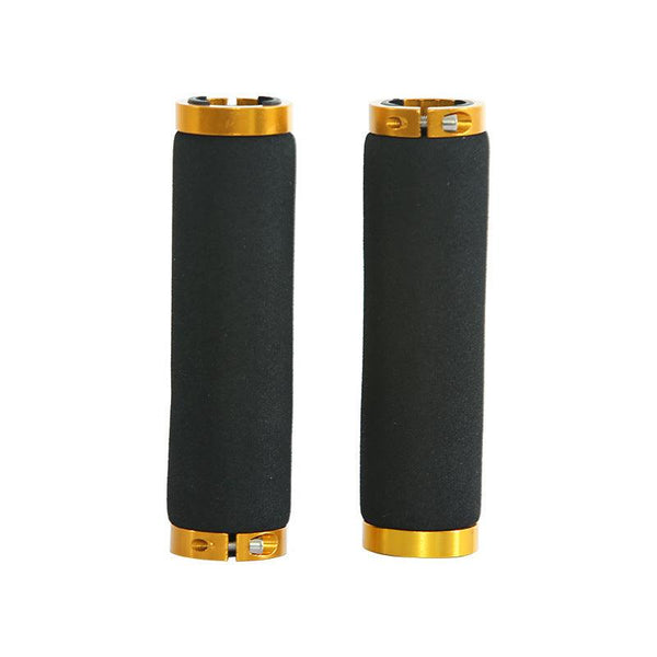Bicycle Sponge Handle Cover Unilateral Bilateral Locking Mountain Bike Grip Non-Slip Sweat-Absorbing Foam Cotton Handle Gloves