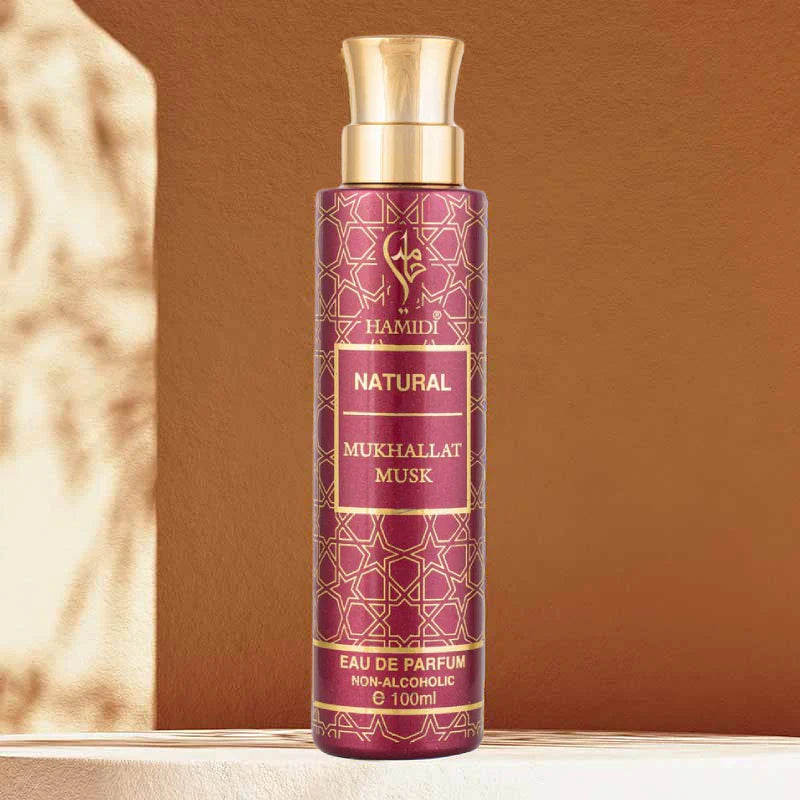 Natural Mukhallat Musk Water Perfume