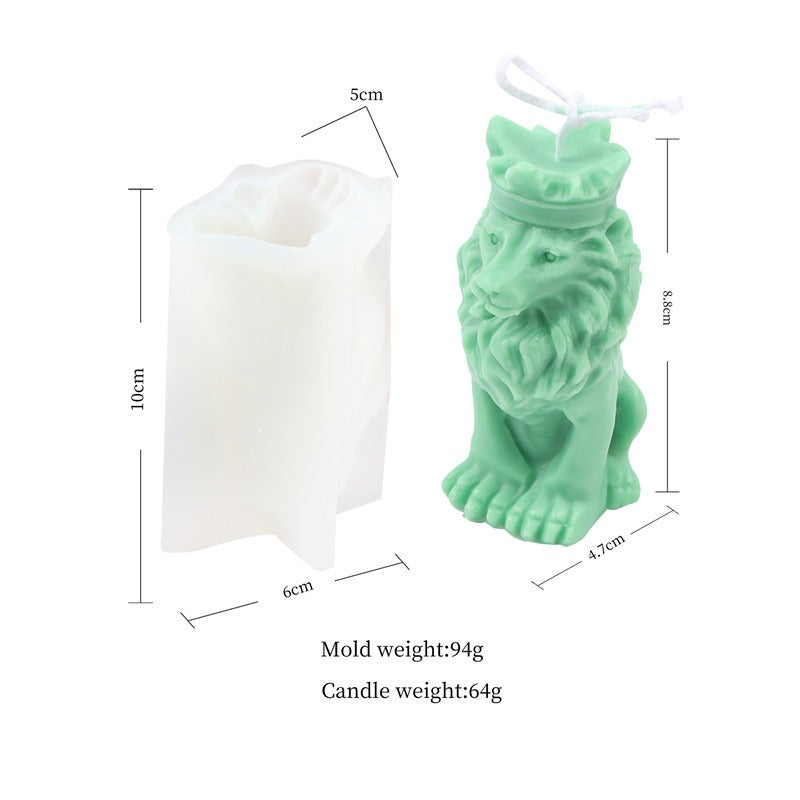 New Silicone Zombie Candle Aromatherapy Mold Ghost Festival Atmosphere Decoration Resin Model