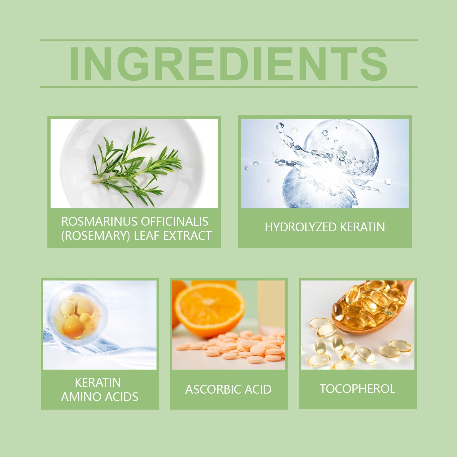 Rosemary Hair Care Capsules Nourishing Hair Care Capsules Soothing And Repairing Frizzy Rosemary Capsules