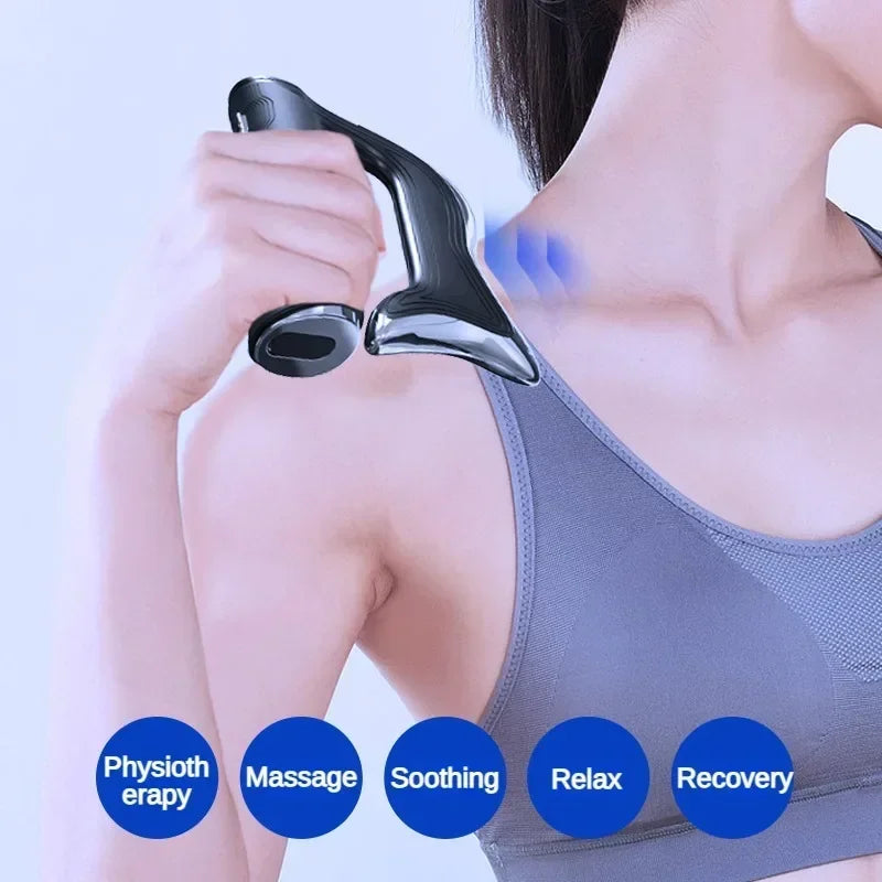 Electric Relaxation Whole Body Muscle Microcurrent Fascia Gun Muscle Meridian Massage Instrument