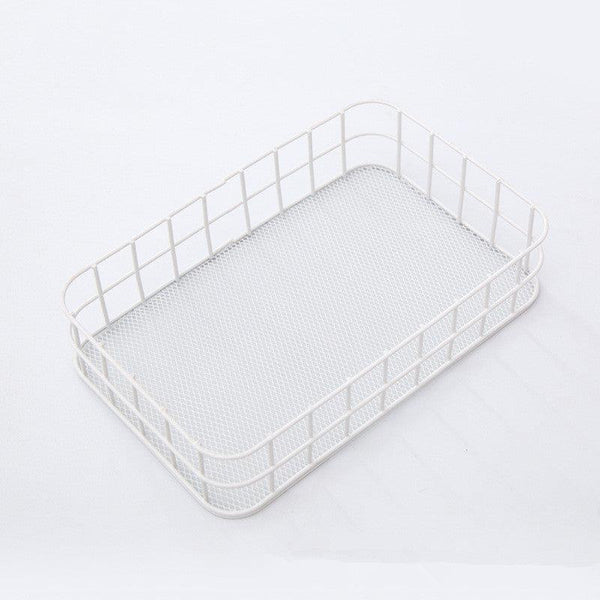Desktop storage basket cosmetic storage basket home storage