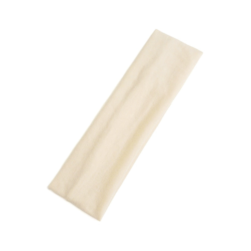 Simple Sports Headband Running Sports Anti Sweating Yoga Headband Unisex Solid Color Single Loop Headband