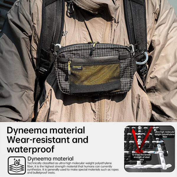 Hikeman - UHMWPE Outdoor Waist Pack for Hiking/Camping/Cycling, Phone & Gear Storage