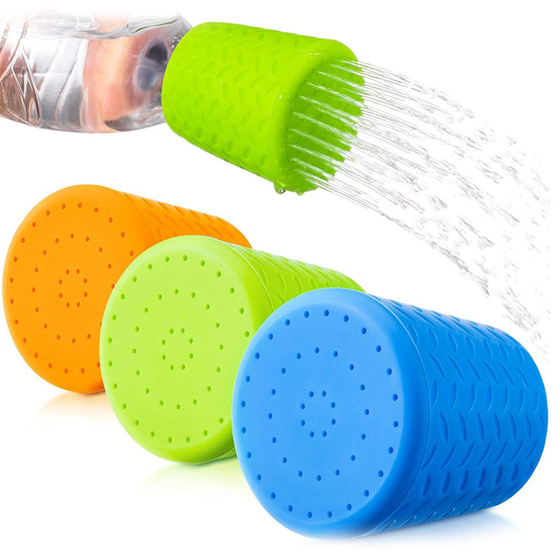 Silicone Pet Shower Head Portable Pet Bathing Shower Tool Outdoor Cat and Dog Cleaning Grooming Supplies