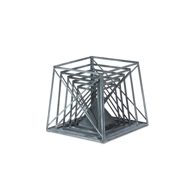 Stackable Galvanized Obelisk